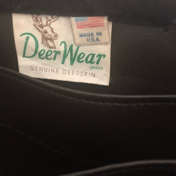 VTG Soft Genuine Deer Skin Shoulder Bag Brown Flap Front 10X11 Lined Cross~Body - Picture 5 of 7